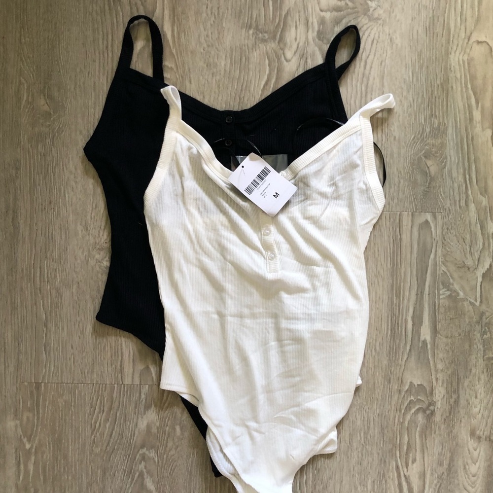 NWT Bodysuit Set & Crop Top Bundle SOLD